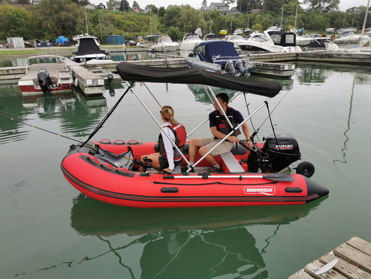MA360 (12 ft) Fully Loaded Premium Inflatable Boat (Aluminum Floor)