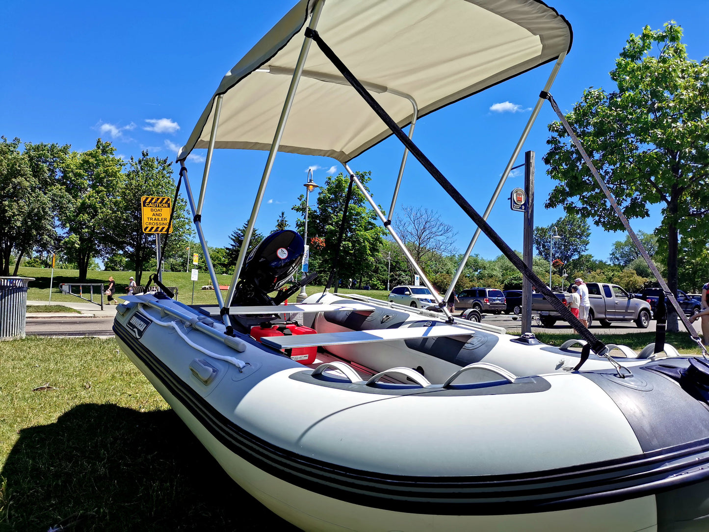 MA360 (12 ft) Fully Loaded Premium Inflatable Boat (Aluminum Floor)