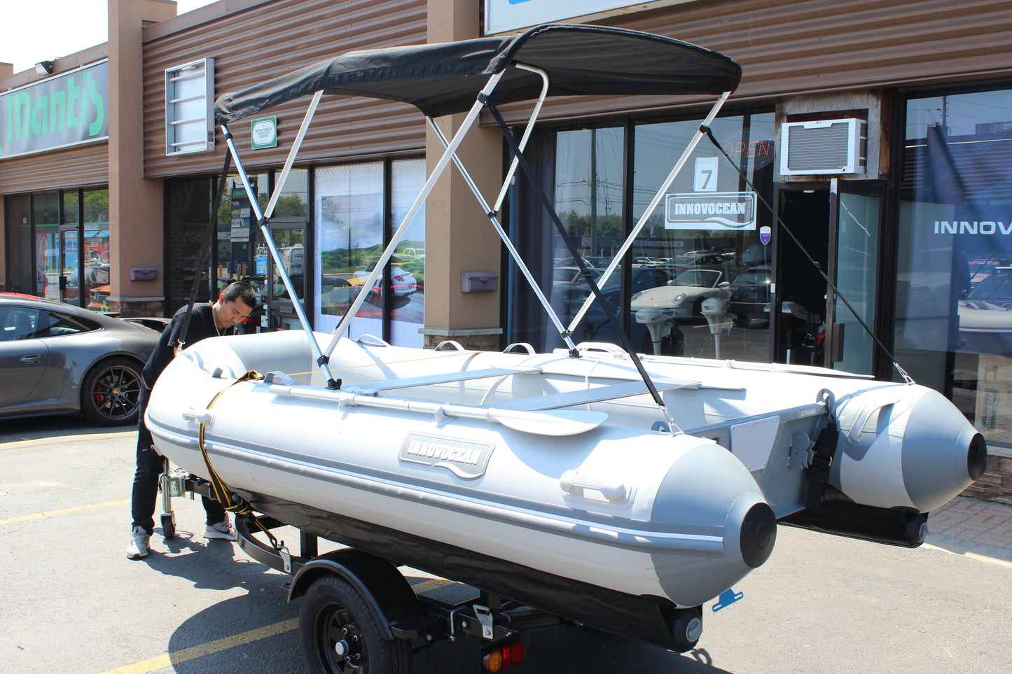 MAC380S 12.5-Foot High-Speed Trimaran Inflatable Boat